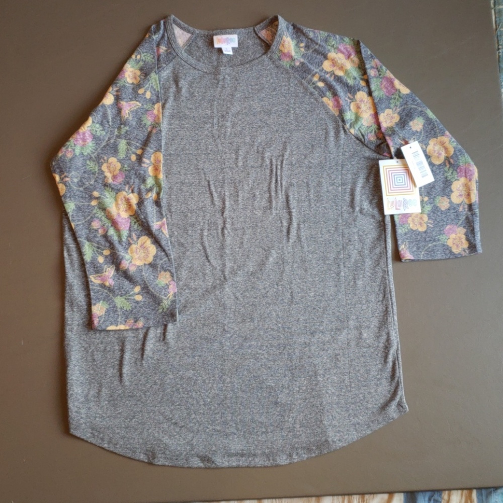 NWT LuLaRoe L Randy, vintage wash floral